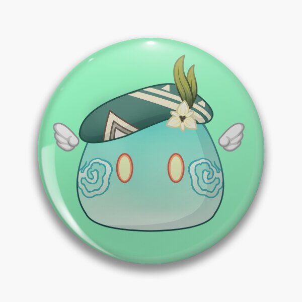 Item preview, Venti slime fanart designed and sold by loudrey.