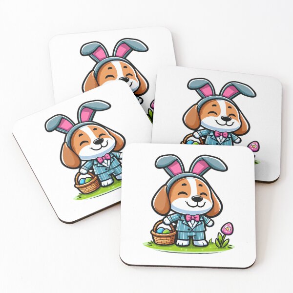 Item preview, Easter Elegance: Blue Suit Beagle designed and sold by EpicPaws.