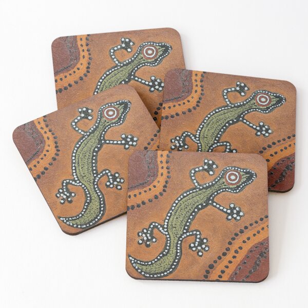 Item preview, Australia - Aboriginal Art Inspired Gecko designed and sold by rylalgarra.