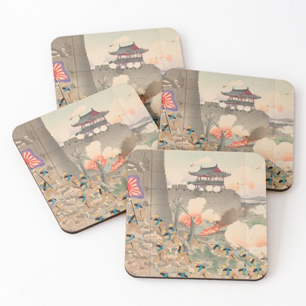 Item preview, The Occupation of Liaoyang by Kobayashi Kiyochika designed and sold by My Artprintz.
