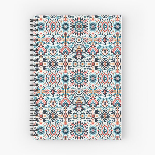 Item preview, Scandinavian Folk Art floral rose pattern  designed and sold by FOLK ART FUSION by heidiannemorris.