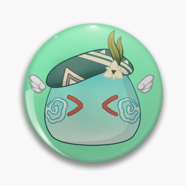 Item preview, Venti slime fanart designed and sold by loudrey.