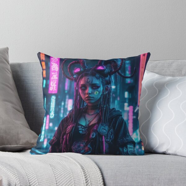 Item preview, Cyberpunk Urban Shaman, Portrait, Poster Art designed and sold by Burn-Ego.