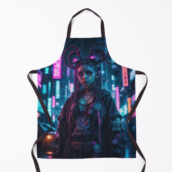 Item preview, Cyberpunk Urban Shaman, Portrait, Poster Art designed and sold by Burn-Ego.