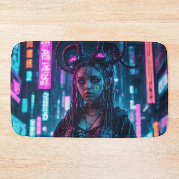 Item preview, Cyberpunk Urban Shaman, Portrait, Poster Art designed and sold by Burn-Ego.