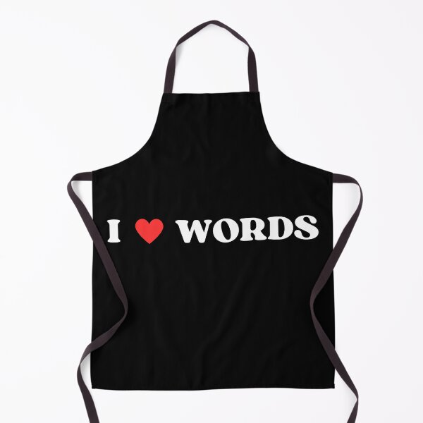 Item preview, I Heart Words designed and sold by RedPumpFlash.