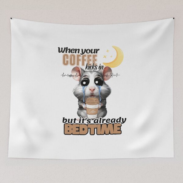 Item preview, Sad Hamster, When your coffee kicks in designed and sold by DMiracleStore.