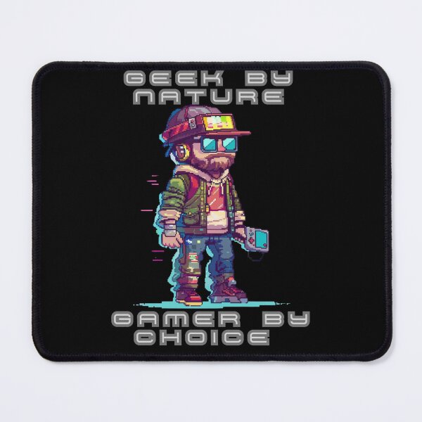 Item preview, geek by nature gamer by choice designed and sold by FluxDesigner.