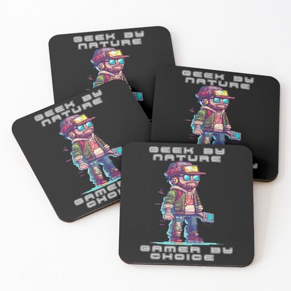 Item preview, geek by nature gamer by choice designed and sold by FluxDesigner.