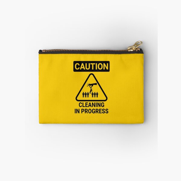 Item preview, Caution cleaning in progress designed and sold by YoshiArtDesign.