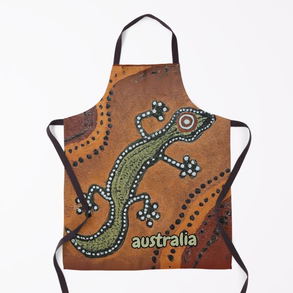 Item preview, Australia - Aboriginal Art Inspired Gecko 2 designed and sold by rylalgarra.