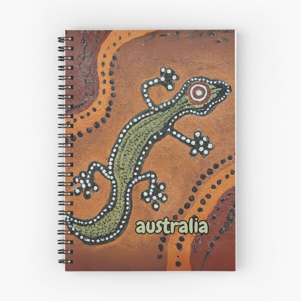 Item preview, Australia - Aboriginal Art Inspired Gecko 2 designed and sold by rylalgarra.