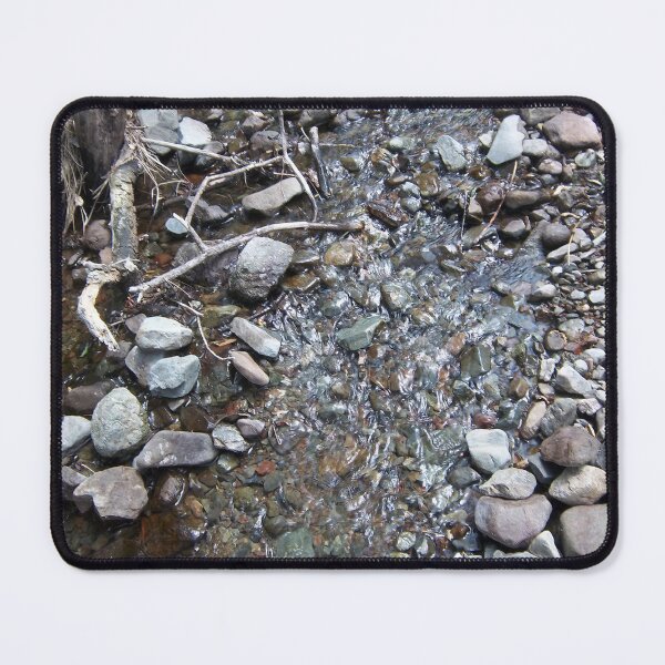 Item preview, Small stream with rock bed on mountain designed and sold by ClaudiasCousin.