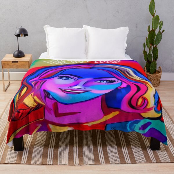 Aperçu de l'œuvre Art expressif coloré « Live Out Loud » créée et vendue par gleefulme.