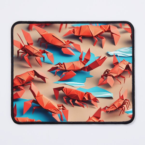 Item preview, Origami Art - Beachside Bounty: Lobsters by the Shore designed and sold by ArtfulFolds.