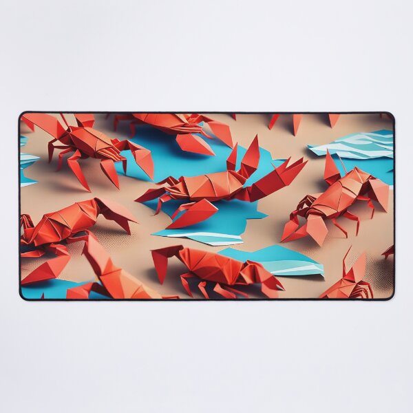 Item preview, Origami Art - Beachside Bounty: Lobsters by the Shore designed and sold by ArtfulFolds.