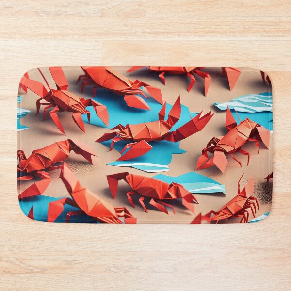 Item preview, Origami Art - Beachside Bounty: Lobsters by the Shore designed and sold by ArtfulFolds.