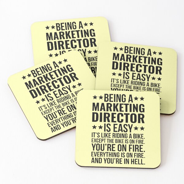 Item preview, Marketing Director Is East Funny Quote designed and sold by kamrankhan.