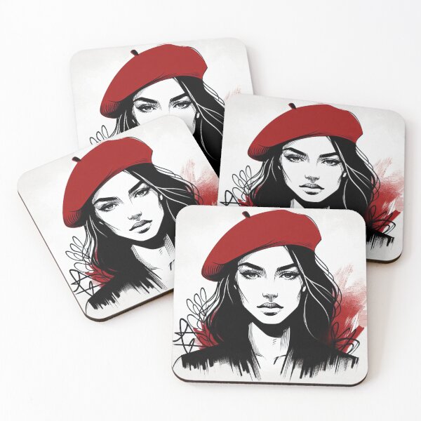 Item preview, Beret and Beauty from cafe Paris designed and sold by Elouk.