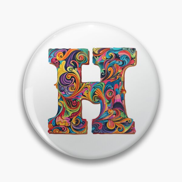 Item preview, The Heavenly Letter H designed and sold by stickermepink.