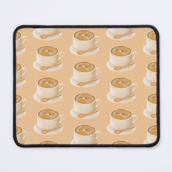Item preview, Kiki s Delivery Service Latte Cafe Art Illustration designed and sold by gojibearstudio.