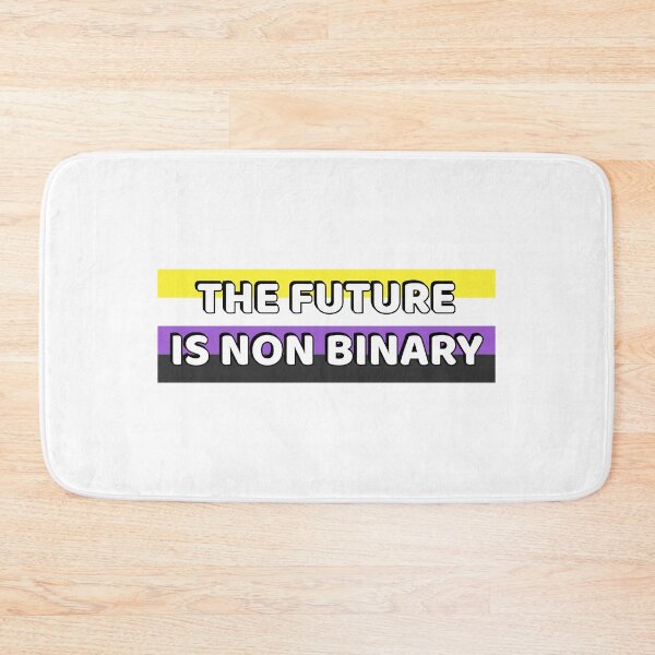 Item preview, The Future Is Non Binary  designed and sold by Inspirationmotivation.