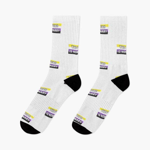 Item preview, The Future Is Non Binary  designed and sold by Inspirationmotivation.
