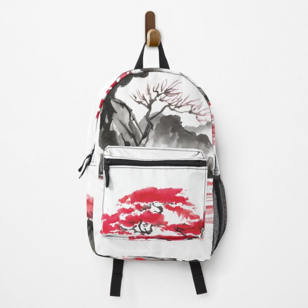 Item preview, Tranquil Sumi-e Serenity Among Pine mountains designed and sold by Marithrax.
