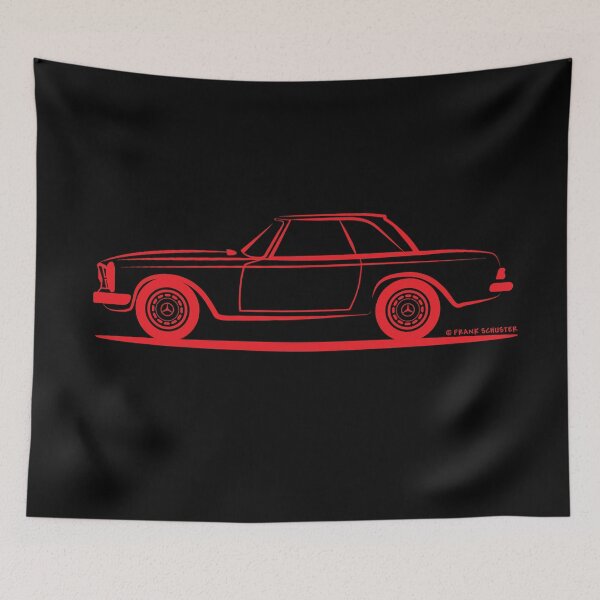 Item preview, Mercedes Benz Pagoda W113 Pagode Hardtop Red designed and sold by Frank Schuster.