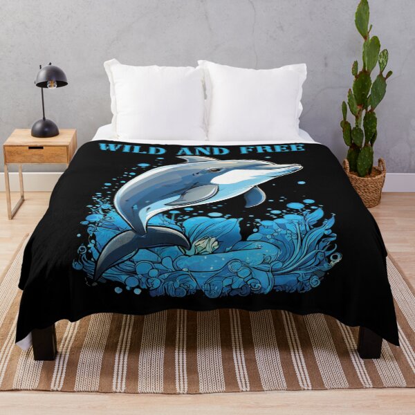 Item preview, Wild and Free Dolphin designed and sold by al21ex.