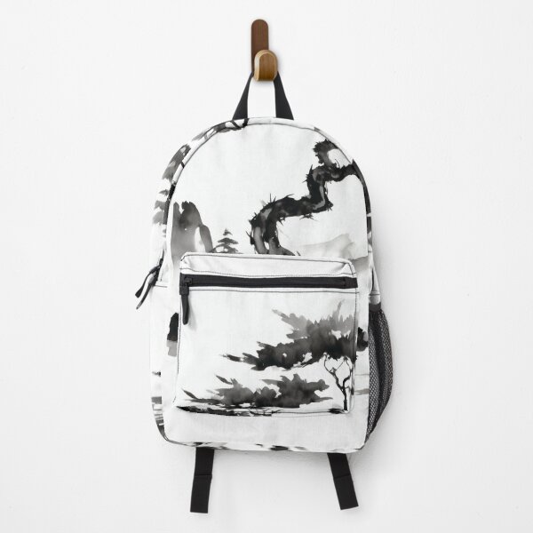 Item preview, Tranquil Sumi-e Serenity Among Pine mountains designed and sold by Marithrax.