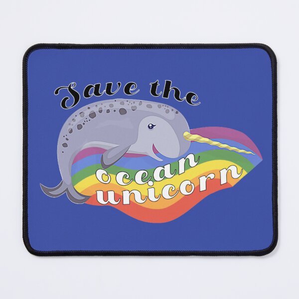 Item preview, Save the Ocean Unicorn designed and sold by glowvim.