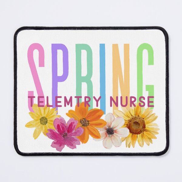 Item preview, Telemetry Nurse (Spring) designed and sold by Whackadoodletee.