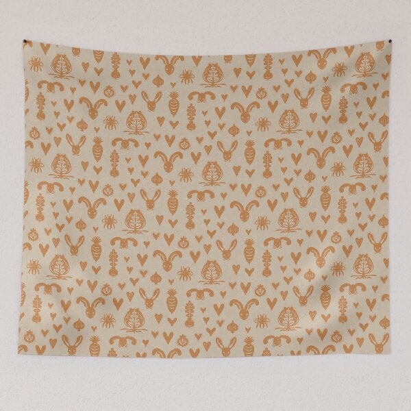 Item preview, Garden Things - Dove + Rust designed and sold by Irene Estelle.