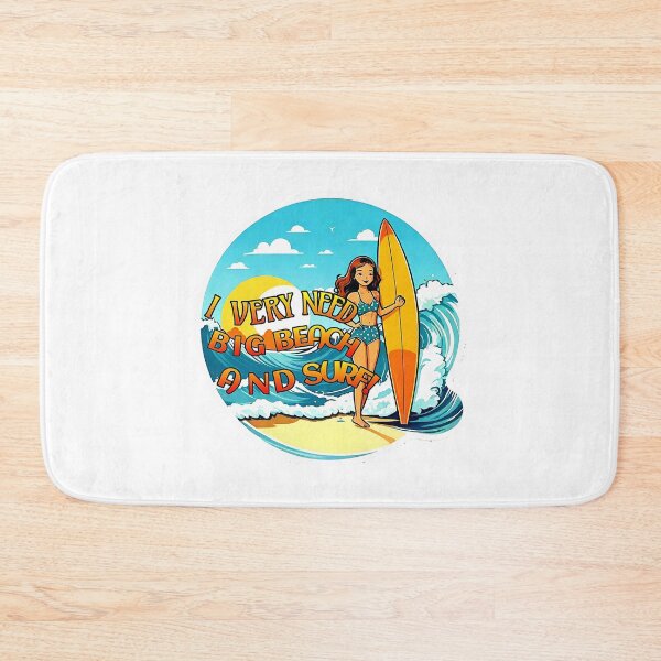 Item preview, I VERY NEED BIG BEACH AND SURF! designed and sold by Giulivo Store Graphic.