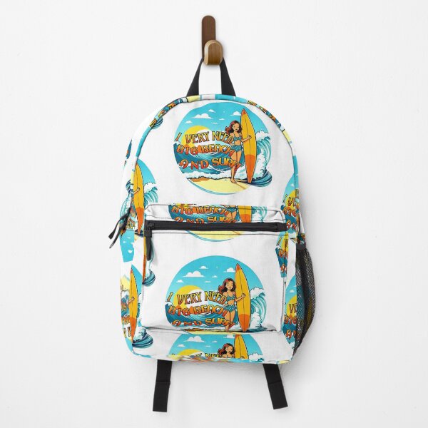 Item preview, I VERY NEED BIG BEACH AND SURF! designed and sold by Giulivo Store Graphic.