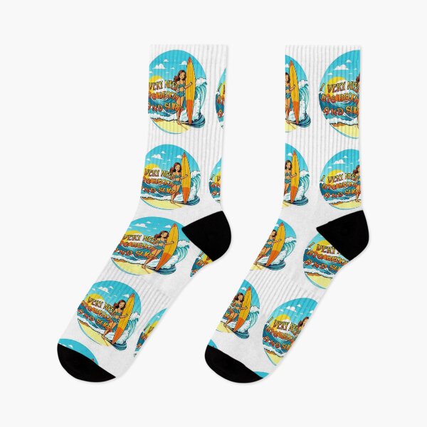 Item preview, I VERY NEED BIG BEACH AND SURF! designed and sold by Giulivo Store Graphic.