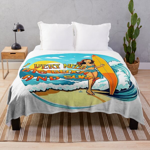Item preview, I VERY NEED BIG BEACH AND SURF! designed and sold by Giulivo Store Graphic.