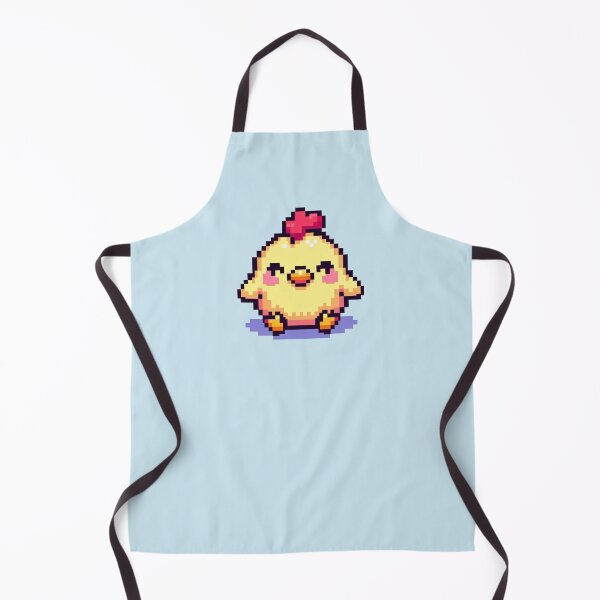 Item preview, Cute Happy Chicken Pixel Art designed and sold by Vibrantpixel47.