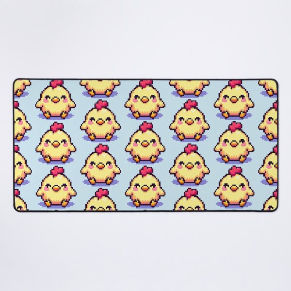 Item preview, Cute Happy Chicken Pixel Art designed and sold by Vibrantpixel47.
