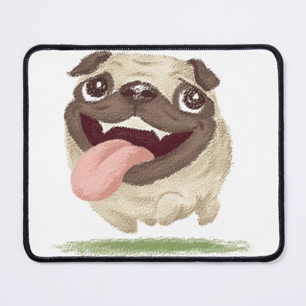 Item preview, Pug - Happy chunky pug designed and sold by Kappadog.