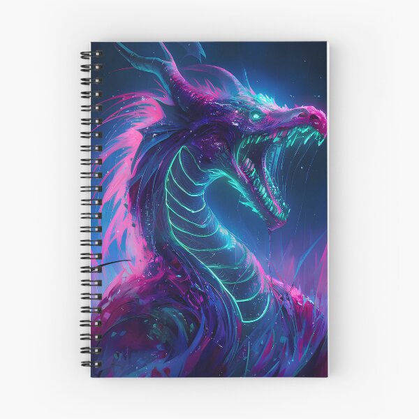Item preview, Undead neon dragon monster designed and sold by Paul-Place.