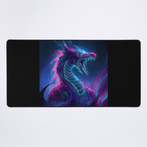 Item preview, Undead neon dragon monster designed and sold by Paul-Place.