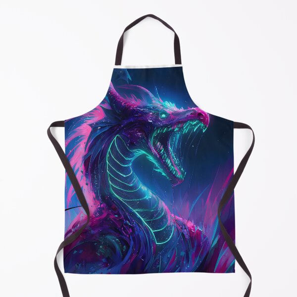 Item preview, Undead neon dragon monster designed and sold by Paul-Place.