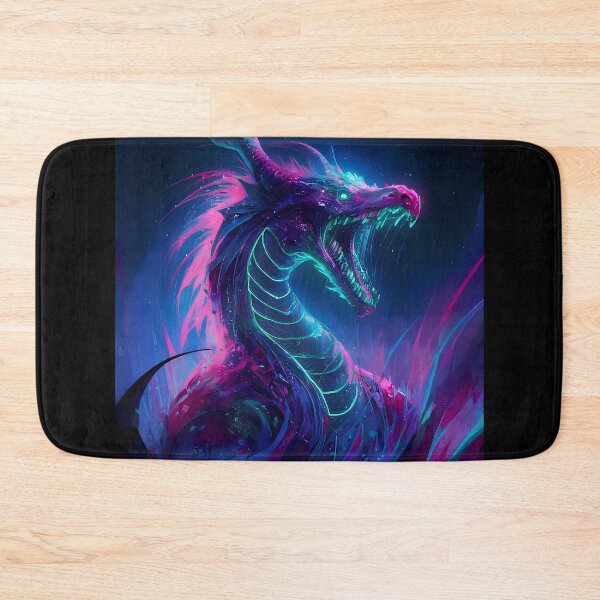 Item preview, Undead neon dragon monster designed and sold by Paul-Place.