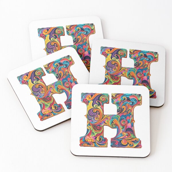 Item preview, The Heavenly Letter H designed and sold by stickermepink.