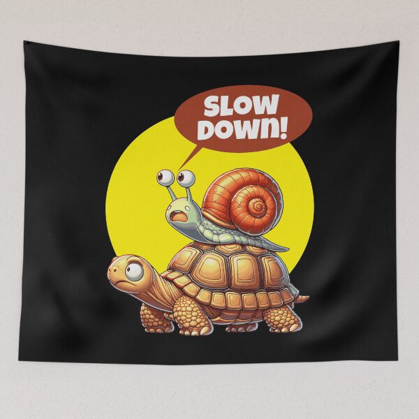 Item preview, Snail Panic designed and sold by raymondjmcd.