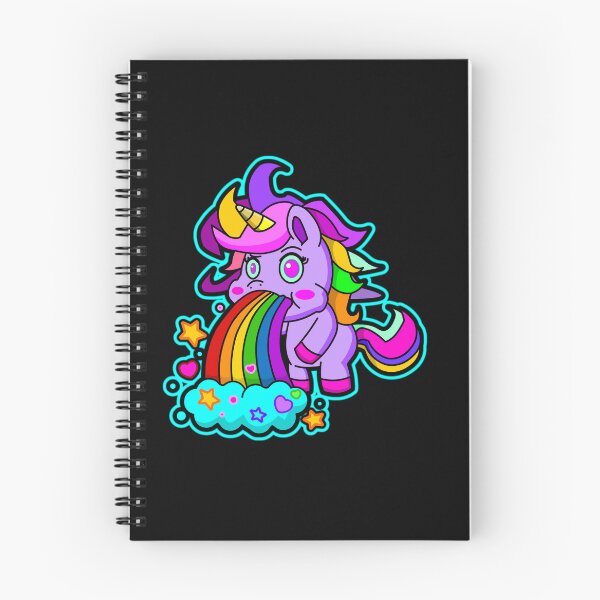 Item preview, Unicorn Vomiting Rainbow designed and sold by fantasmahappy.
