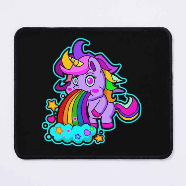 Item preview, Unicorn Vomiting Rainbow designed and sold by fantasmahappy.