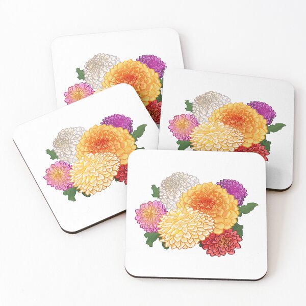 Item preview, Dahlias  designed and sold by Dracanthrope.